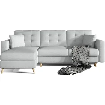 Sedací souprava Rohová rozkládací sedací souprava ASGARD L 248 cm Solid 09 šedá univerzální