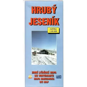 Hrubý Jeseník - Zimní lyžařská mapa