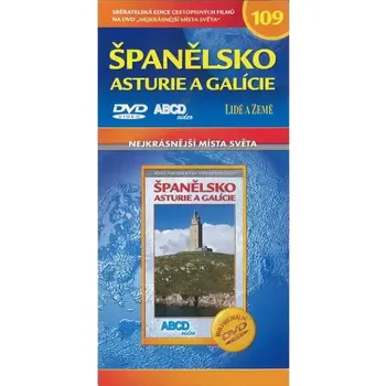 DVD film Nejkrásnější místa světa 109 - Španělsko Asturie a Galície ( pošetka ) DVD