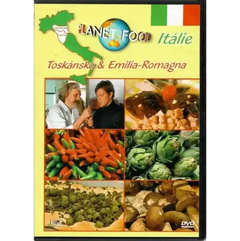 DVD film Planet food - Itálie , Toskánsko & Emilia - Romagna - DVD slim
