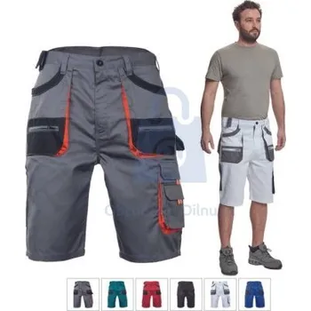 Pracovní obuv Šortky pracovní FF CARL BE-01-009, Fridrich & Fridrich bílá/černá, 46, balení 1 ks