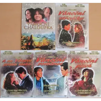 DVD film Kolekce Vánoční romance - 5 DVD