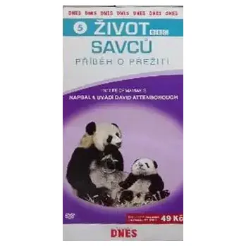 DVD film Život savců 5 - DVD