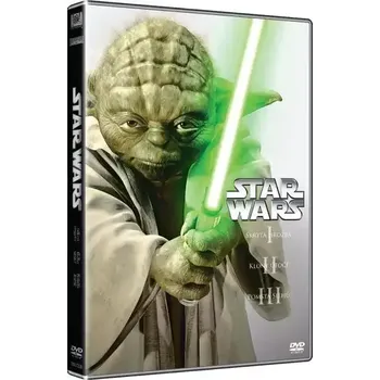 DVD film 3 DVD Star Wars (I, II, III) - DVD plast