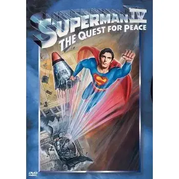 DVD film Superman IV - The Quest for Peace - v originálním znění bez CZ titulků - DVD /plast/