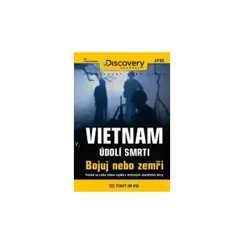 DVD film Vietnam - Údolí smrti: Bojuj nebo zemři - papírová pošetka DVD