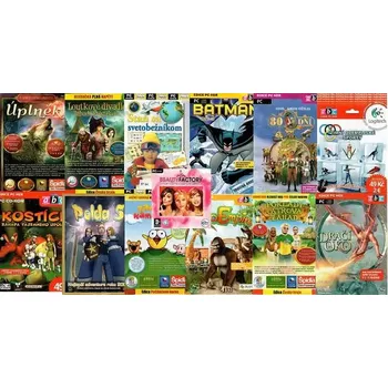 Počítačová hra Kolekce PC hra dětská - 13 DVD