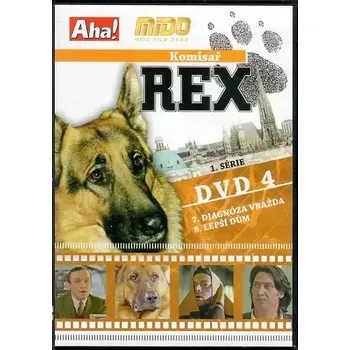 DVD film Komisař Rex 1. série DVD 4 ( slim ) - DVD