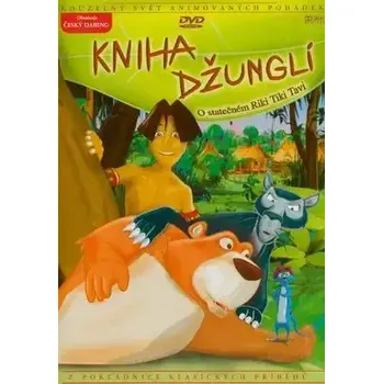 DVD film Kniha - O statečném Riki Tiki Tavi - DVD /plast/