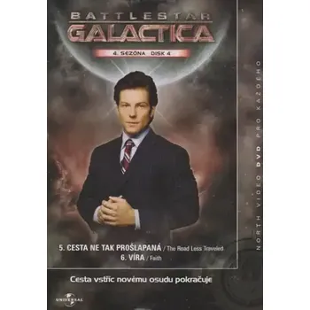 DVD film Battlestar Galactica - disk 4 - 4. sezóna, epizody 5-6 - DVD