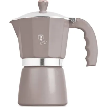 Kávovar BERLINGERHAUS Konvice na espresso 6 šálků Taupe Collection BH-8569