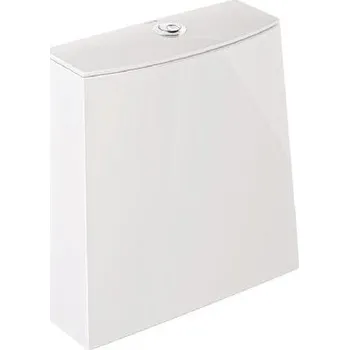 WC nádržka Kludi Resa D - Splachovací nádržka, DualFlush, spodní přívod vody, lesklá bílá 24WCT43