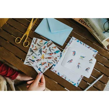 Obálka ePipí Dopisní sada Ptáci Varianta: Pouze dopisní papíry