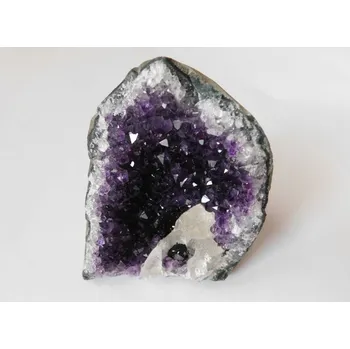 Přírodní kámen DRŮZA AMETYST Uruguay - Extra kvalita - Originály, 10,5 x 13 cm, 1174 g