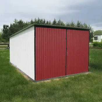 Přístřešek na auto AKČNÍ Plechová garáž 3 x 5m RAL 9010 + BTX 3005