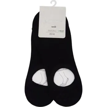 Pánské ponožky Zdravé ponožky letní nízké sneaker Modalové neviditelné jednobarevné ponožky černá 39-42