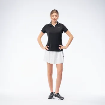 Dámská Polokošile IQ CROSS THE LINE INTENSITY POLO WMNS M000274127 – Černá S