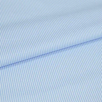 Kapsovina PA147 bílo-světle modrý pruh, š.150