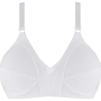 Podprsenka Drahuška nevyztužená podprsenka bez kostice 821 110D bílá