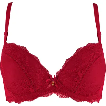 Podprsenka Danka vyztužená podprsenka krajka 69121 80C vínová