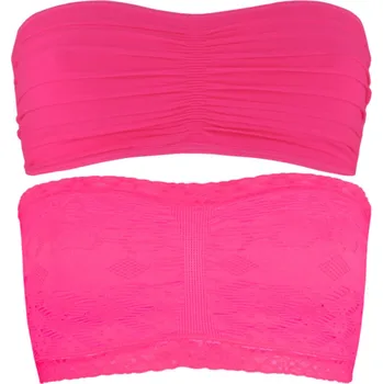 Body Missy Twins bandeau podprsenky G&N 2ks L zářivě růžová