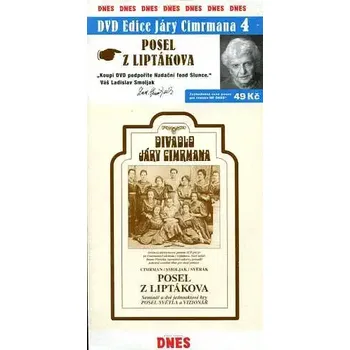 DVD film Divadlo Járy Cimrmana - Posel z Liptákova - DVD