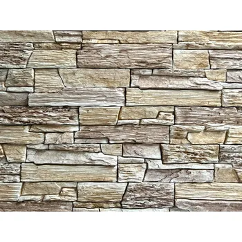 Obklad Obklady VASPO Kamenný obklad Vaspo - HRADNÍ BŘIDLICE BÉŽOVOHNĚDÁ