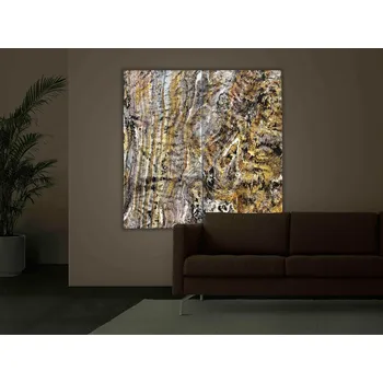 LED osvětlení Přírodní obkladový kámen ZLÍN Světelný LED panel - LightROCK "2L" Odstín: Burning Forest