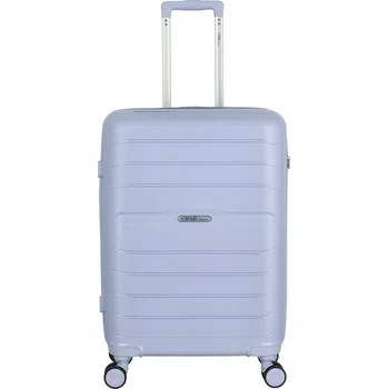 Cestovní plastový kufr Lamar velikost M, světle fialový