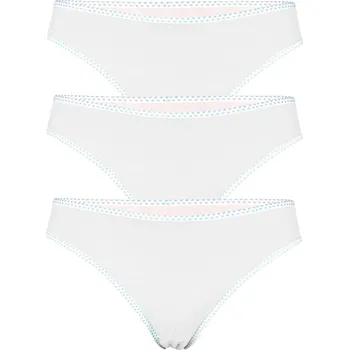 Kalhotky Vanda kalhotky s barevným lemem M modrá