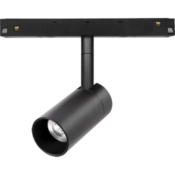 Mantra Magneto 48V, černý spot LED 7W 3000K 38°, TRIAC, průměr 4,3cm