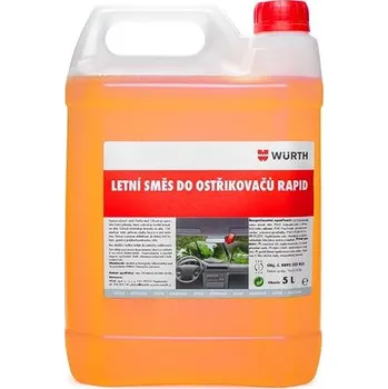 Směs do ostřikovače Würth Letní směs do ostřikovačů 5 l