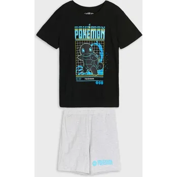 Chlapecké spodní prádlo Sinsay - Dvoudílná pyžamová souprava Pokémon - černá - 027DP-99X - 027DP-99X-152
