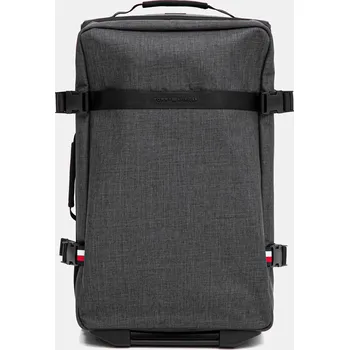 Kufr Tommy Hilfiger šedá barva, AM0AM13554 90Y, vel. ONE SIZE