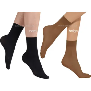 Dámské punčochy GATTA Dámské ponožky Fay40 Barva: beige, Velikost: uni