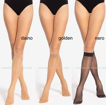 Dámská móda GATTA Podkolenky Control-press-pod20 Barva: nero, Velikost: uni