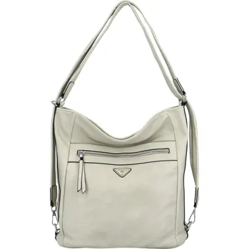 Dámský kabelko/batoh světle šedý - Romina & Co Bags Tonandis šedá