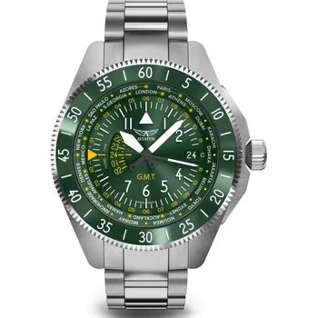 Hodinky Aviator Airacobra GMT V.1.37.0.309.5 + 5 let záruka a dárek ZDARMA