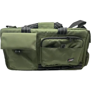 Brašna na foto příslušenství s popruhem přes rameno velká 52 x 26 x 25 cm, khaki