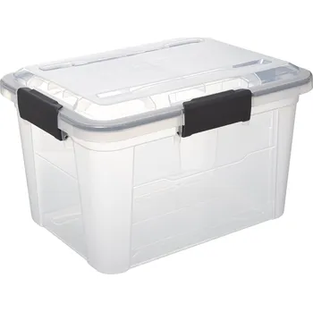 Úložný box 5five Simply Smart Plastový box s víkem PROTECT, 18 l