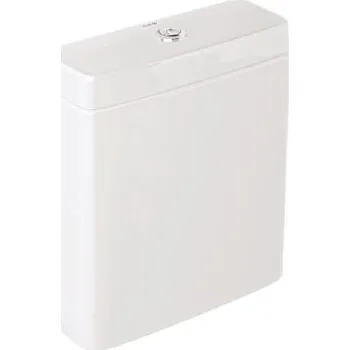 WC nádržka Kludi Resa R - Splachovací nádržka, DualFlush, spodní přívod vody, lesklá bílá 23WCT43