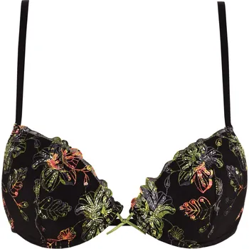 Podprsenka Etela Italy zdobená podprsenka 70B černá