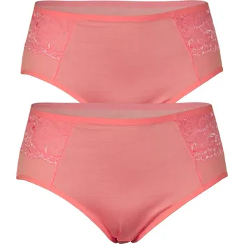 Kalhotky Glami Style vysoké kalhotky 3582 - 2ks XL růžová