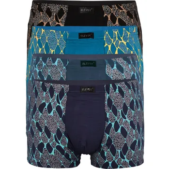 Boxerky Hank pánské boxerky s potiskem 13815 - 3bal L vícebarevná