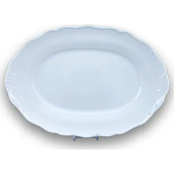 Moritz Zdekauer, Ofelie, Mísa oválná 32x22cm, bílá