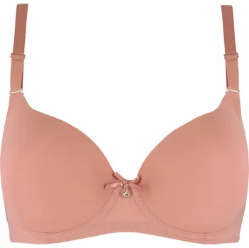 Podprsenka Alena vyztužená podprsenka s kosticemi 69071 100D tmavě růžová