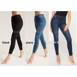 GATTA Dámské legíny Leggins-Margherita Barva: jeans, Velikost: M