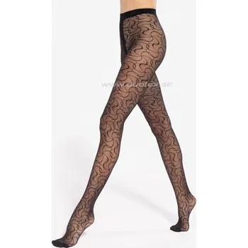 Dámské punčochy GATTA Punčochové kalhoty Mosaica20-vz.04 Barva: nero, Velikost: 4(L)