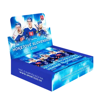 Sběratelská karetní hra Sportzoo Hokejové Slovensko 2025 Hobby box