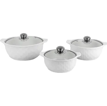 PROHOME - Mísa 3ks s pokličkou KC57693